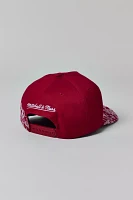 Mitchell & Ness NBA Houston Rockets Flowers Snapback Hat