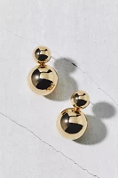 Bubbles Metal Dangle Earring