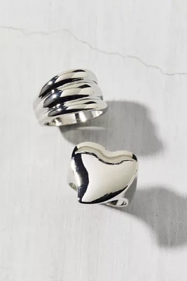 Statement Metal Ring Set