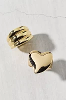 Statement Metal Ring Set