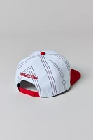 Mitchell & Ness NBA Philadelphia 76ers Triplin Snapback Hat