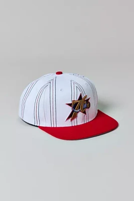 Mitchell & Ness NBA Philadelphia 76ers Triplin Snapback Hat