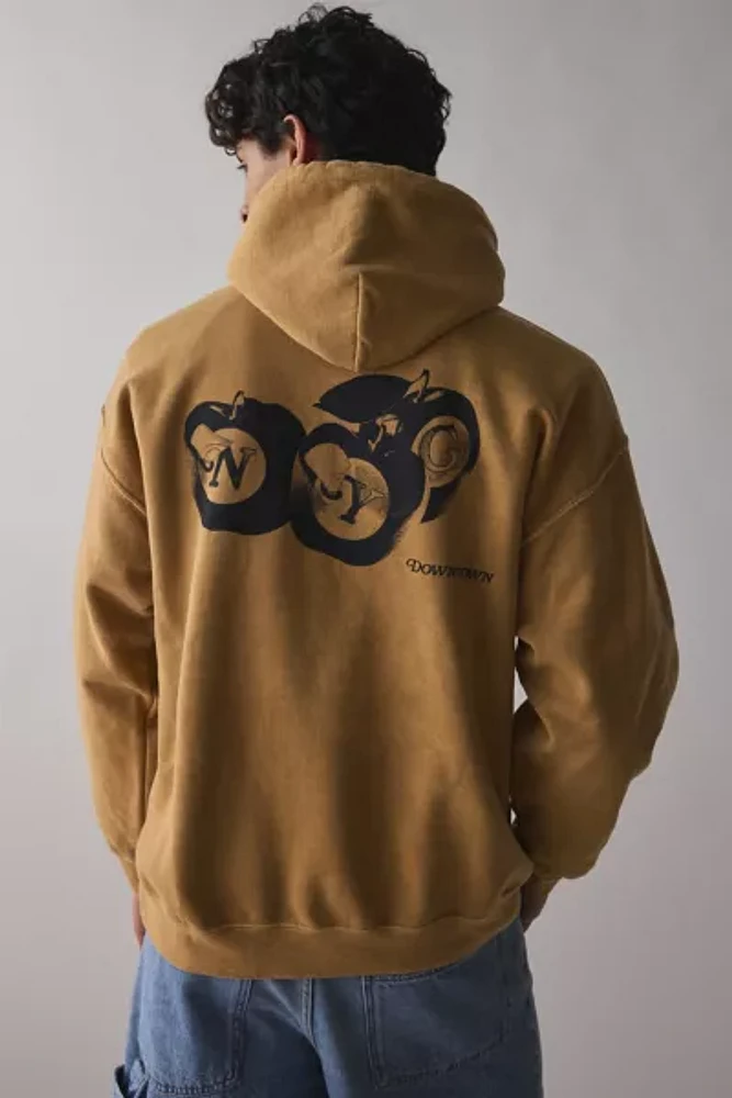 Downtown NYC Graphic Hoodie Sweatshirt