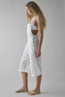 BDG Billy Semi-Sheer Eyelet Lace Shortall