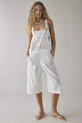 BDG Billy Semi-Sheer Eyelet Lace Shortall