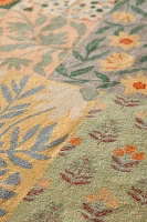 Emma Floral Patchwork Digital Printed Chenille Rug