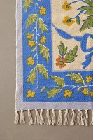 Bow Demask Screen Printed Rug
