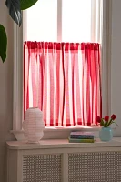 Striped Patterned Café Curtain Set