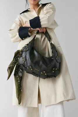 Silence + Noise Emory Studded Hobo Bag