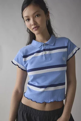 ReMADE By UO Lettuce Edge Polo Tee