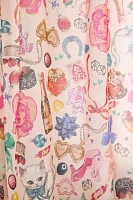 Betty Collage Patterned Shower Curtain