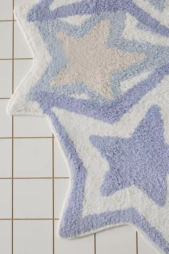 Star Runner Tufted Bath Mat