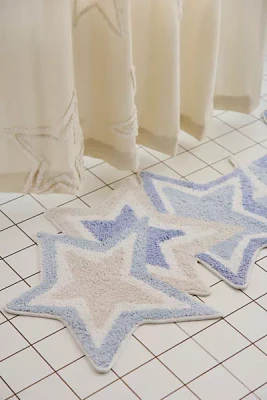 Star Runner Tufted Bath Mat