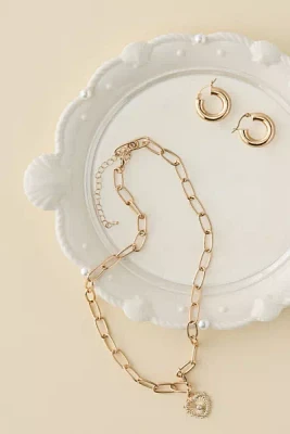 Pearl Shell Ceramic Trinket Tray