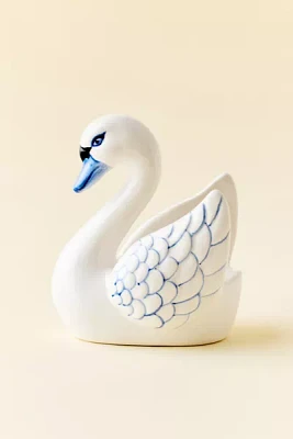 Swan Shaped Ceramic Sponge Holder