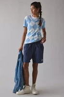 ReMADE By UO Short Sleeve Argyle Sweater