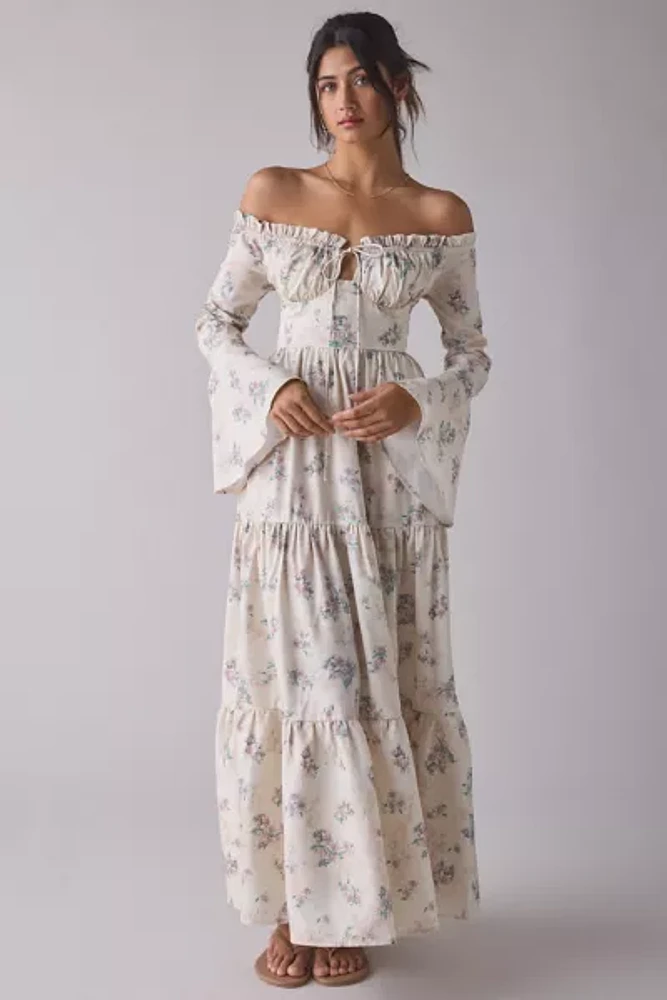 Woven Maxi Maxi Vestido Karen Millen España Vestidos Lydia Millen