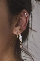 Pearl Waterproof Earring Stack Set