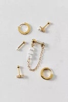 Pearl Waterproof Earring Stack Set