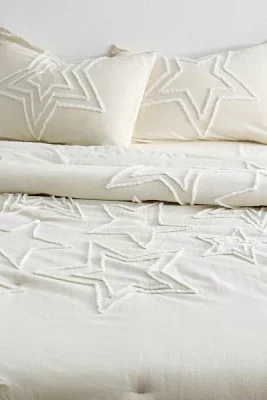 Star Icon Tufted Comforter