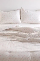Eloise Bow Patterned Core Comforter Set