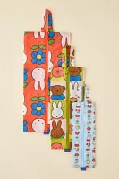 BAGGU & Miffy 3D Travel Zip Pouch Set