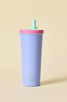 Mayim Color Block Flip Straw Tumbler