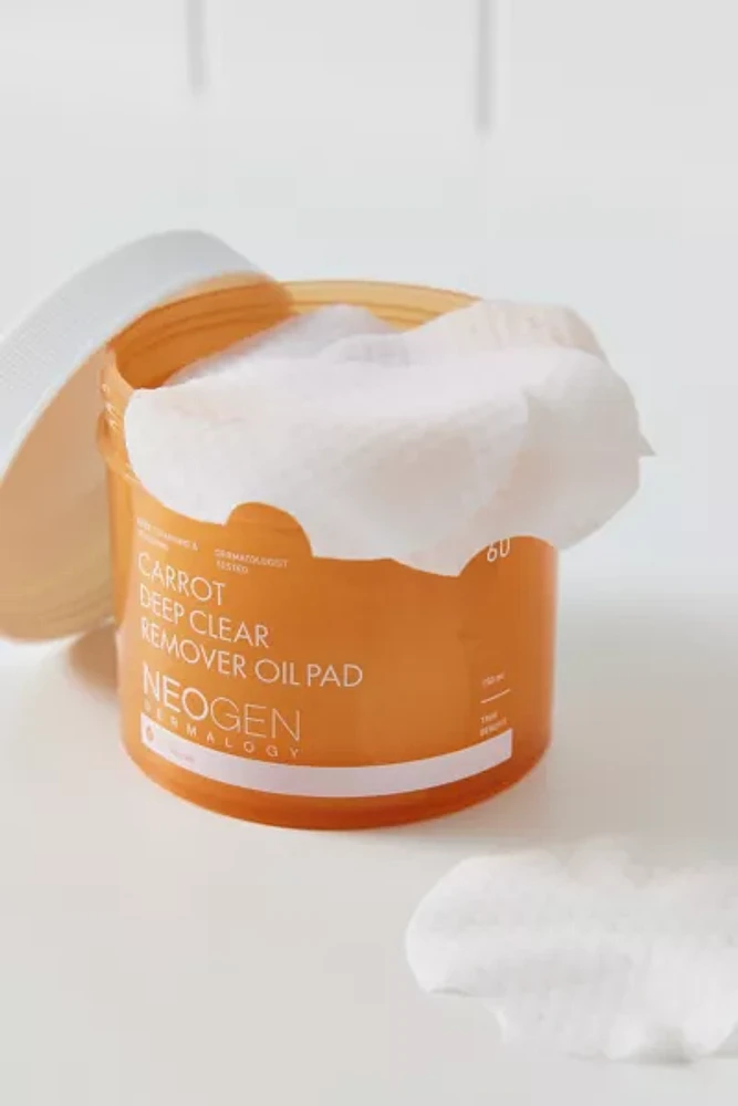 NEOGEN Lab Carrot Deep Clear Remover Oil Cleansing Pads