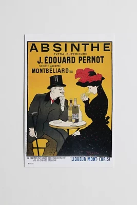 Absinthe J. Edouard Pernot Vintage Poster