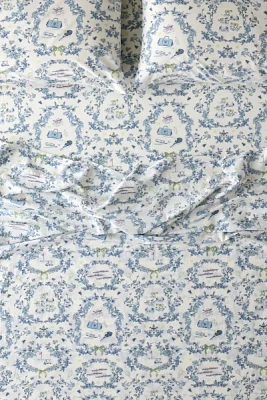 Preppy Toile Patterned Core Sheet Set