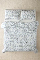 Preppy Toile Patterned Comforter Set