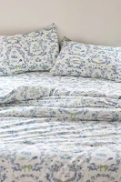 Preppy Toile Patterned Comforter Set