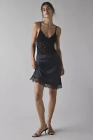 Out From Under Je T'aime Semi-Sheer Flocked Mesh Bodysuit