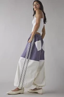 Out From Under Kai Mixed Media Extreme Barrel Joggers