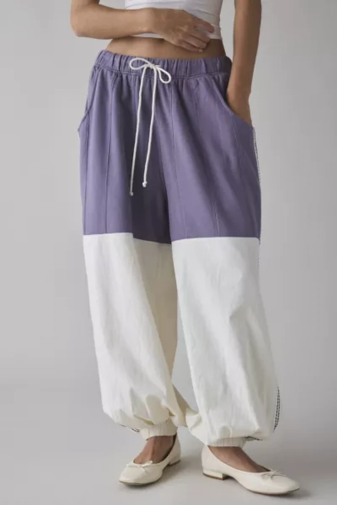 Out From Under Kai Mixed Media Extreme Barrel Joggers