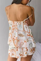 Out From Under Hydra Tie-Front Flyaway Cami & Micro Short Set