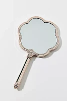 Flower Knows Butterfly Cloud Collar Handheld Mirror