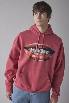 FU Lips Graphic Hoodie Sweatshirt