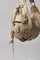 Statement Star Mixed Metal Bag Charm