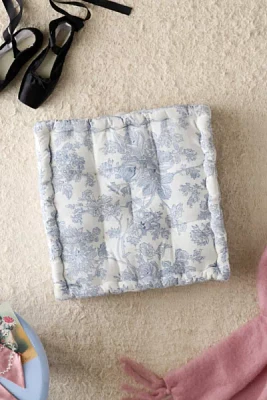 Printed Puffy Tufted Floor Pillow