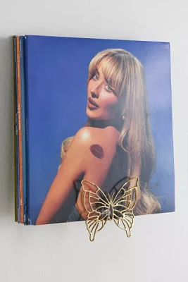 Butterfly Icon Wall Mounted Record Holder