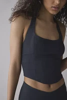 Kimchi Blue Main Squeeze Halter Crop Top + Capri Pant Set