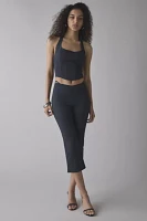 Kimchi Blue Main Squeeze Halter Crop Top + Capri Pant Set