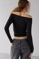 Urban Renewal Remnants Off-The-Shoulder Knit Top