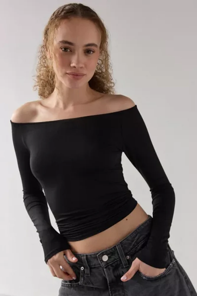 Urban Renewal Remnants Off-The-Shoulder Knit Top