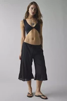Out From Under Wrap It Up Twist-Front Seamless Knit Tank Top