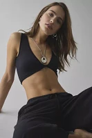 Out From Under Wrap It Up Twist-Front Seamless Knit Tank Top