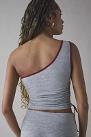 Out From Under Bec Ruched One-Shoulder Top