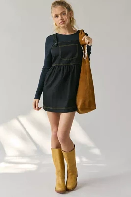 ReMADE By UO Made LA EcoVero™ Linen Shortall Dress