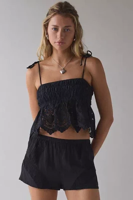 Kimchi Blue Alessia Lace Cropped Babydoll Cami